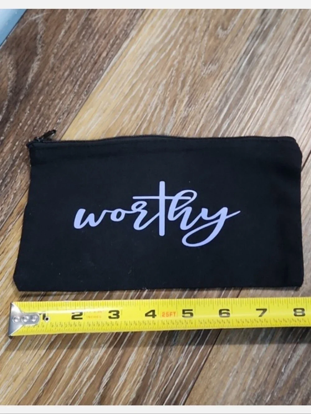 NWOT Worthy Purple Black Toiletry Makeup Cosmetic Travel Bag